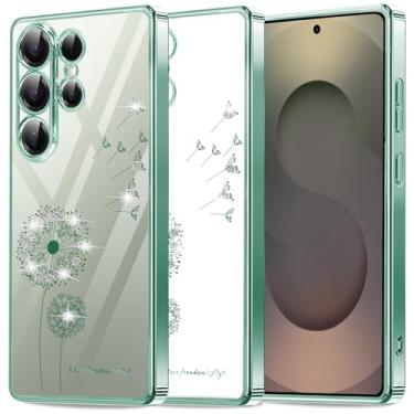 Imagem de Layeri Capa para Samsung Galaxy S25 Ultra [antiamarelamento] Capa protetora macia à prova de choque com revestimento de silicone transparente, protetor de lente de câmera, fina, antiderrapante, capa