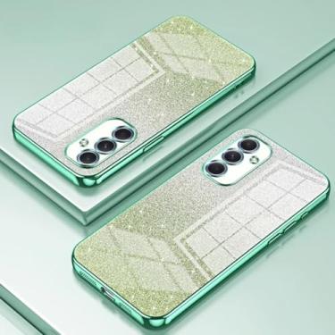 Imagem de Capa protetora com revestimento brilhante para Samsung Galaxy S25 Ultra S25 Plus A56 A36 A26 A16 A06 A55 A35 A25 15 05s 4g 5g (para Samsung A26 5G/verde)