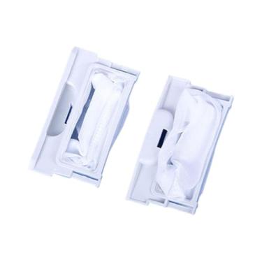 Imagem de Bothyi Conjunto de 2 peças de filtro de resíduos, rede para remoção de lixo, rede para máquina de lavar roupa compatível com os modelos ES-N4K-H, ES-45V7-JB