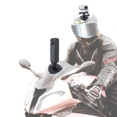 Imagem de FlySimple Kit de base de adesivo curvo para DJI OSMO Action 5 Pro/4/3/Pocket 3/Insta 360 X4 X3 Go 3/3S, adaptador de liberação rápida, acessório para câmera esportiva