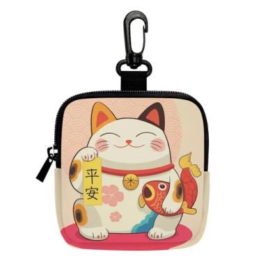 Imagem de Porta-chaves mini porta-moedas, bolsa multifuncional para chaves, moedas, fone de ouvido, batom 3, LCS multicolorido 28803, Tendência