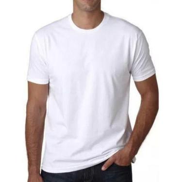 Imagem de Lote 30 Camisetas Poliéster . Atacado Revenda. - Gota Moda, Branco, G,