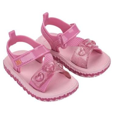 Imagem de Sandália zaxynina baby fashionista 19278, Rosa, 21