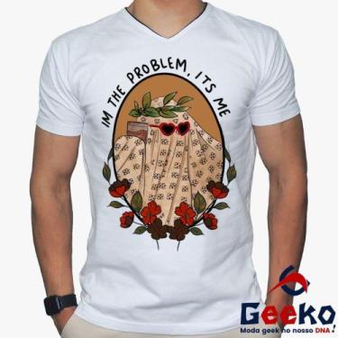 Imagem de Camiseta Taylor Swift 100% Algodão I'm the problem, It's me Pop Geeko,