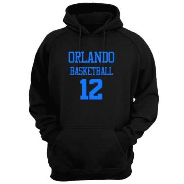 Imagem de Blusa Moletom Gola Basquete Orlando Basketball número 12 - Loja Click 