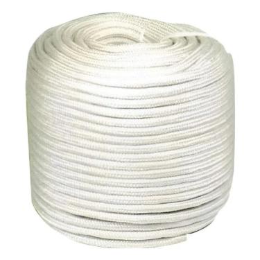 Imagem de Corda De Poliester Amarrar Carga Caminhão 8Mm X 40Mt Branca