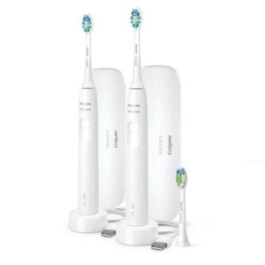 Imagem de Escova Elétrica Philips Colgate SonicPro35 2 unidades