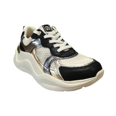 Imagem de Tênis Feminino Piccadilly Wide Fit /Preto 939020-2 Tamanho:35;Cor:;Gênero:Feminino-Feminino