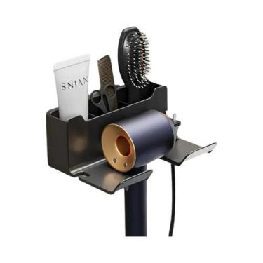 Imagem de Suporte De Parede Para Secador De Cabelo De Banheiro, Organizador De A