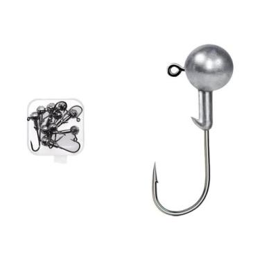 Imagem de Anzóis De Pesca Jigging Com Cabeça Redonda 1g-20g MrLurion Para Iscas 