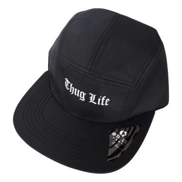 Imagem de Bone Five Panel Thug Life Vida Louca Aba Reta Strapback Fita-Unissex
