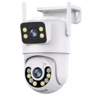 Imagem de Câmera de Segurança PTZ IP66 Lente Dupla Wifi ICsee 1080p - Keedi