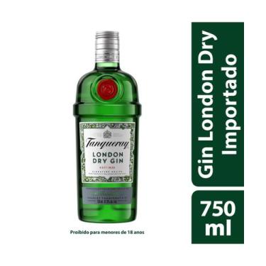 Imagem de Gin Tanqueray London Dry Garrafa 750ml, Clássico e Seco, 750ml
