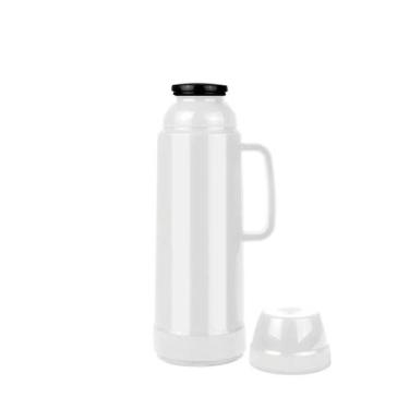 Imagem de Garrafa termica colorida mor 1l, BRANCA