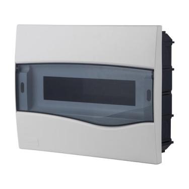 Imagem de Quadro de Distribuição de Embutir 12 DIN ou 8 NEMA Tramontina com Port