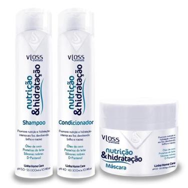 Imagem de Kit Nutrição E Hidratação Capilar Profunda Todos Os Tipos de Cabelos -
