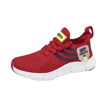 Imagem de Tênis Masculinos Respiráveis Em Malha, Casuais E Confortáveis Para Ati