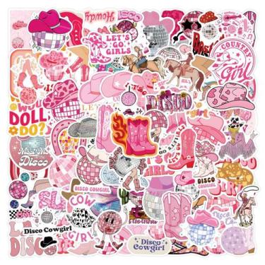 Imagem de Adesivos Discos Cowgirls, vinil impermeável, anime para laptop - yiwei