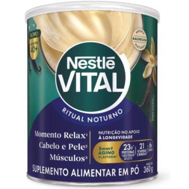 Imagem de Nestlé Vital Ritual Noturno Baunilha 360g Suplemento - nestle