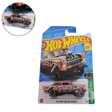 Imagem de Miniatura hot wheels -'55 chevy bel air gasser - htb90 - 63/250