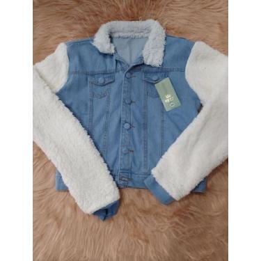 Imagem de Jaqueta de Plush - Vest jeans 