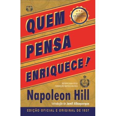 Imagem de Livro Quem Pensa Enriquece Napoleon Hill