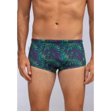 Imagem de Sunga Navy Leaves - RED FEATHER, Navy leaves, GG