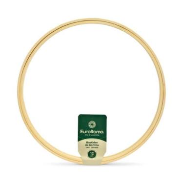 Imagem de Bastidor de Bambu Sem Tarracha 12cm - Euroroma, Unico