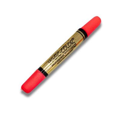 Imagem de Marcador Magic Color S.Ouro Ponta Dupla Laranja