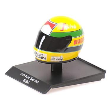Imagem de Miniatura 1:10 Capacete Ayrton Senna 1984 Minichamps