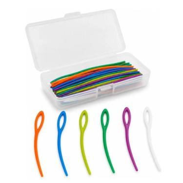 Imagem de Condutor Para Fio Dental Passa Fio Para Aparelho Ortodôntico 30 Unidad