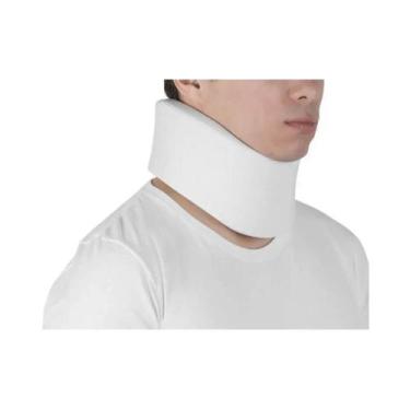 Imagem de Colar Cervical de Espuma Leve Branco - Mercur, G