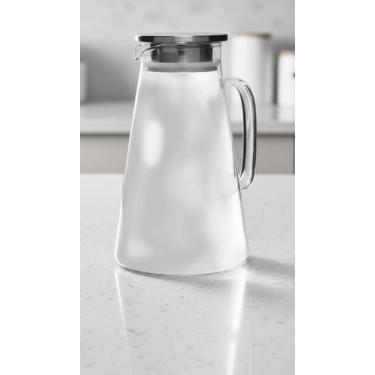 Imagem de Jarra Vidro Borossilicato C/ Tampa Inox 1,8L - Congratulations Store