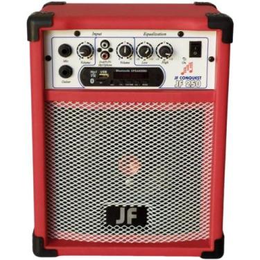 Imagem de Caixa de Som Amplificada Multiuso JF250 30W RMS Bluetooth P10 Mic/Inst