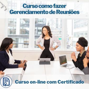Imagem de Curso Online em videoaula como fazer Gerenciamento de Reuniões com Certificado
