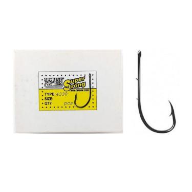 Imagem de Anzol Marine Sports Super Strong 4330 - 10/0 Caixa 50un