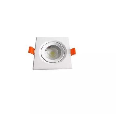 Imagem de Spot Super Led 7W Lampada Quadrada - 2700K Branco Quente