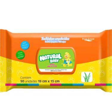 Imagem de Toalhinhas Umedecidasnatural Baby 50 Unidades