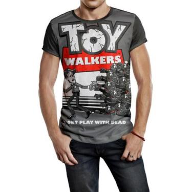 Imagem de Camiseta Masculina Toy Story The Walking Dead Ref:867 - Smoke