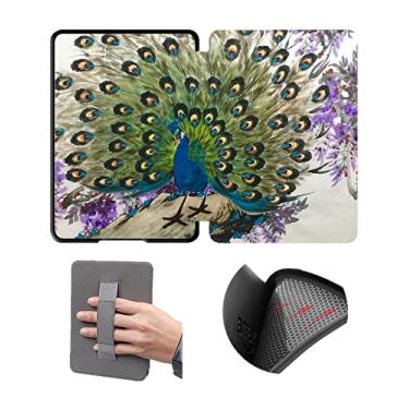 Imagem de Capa macia de 15 cm para Kindle Paperwhite (apenas para 10ª geração de 2018, modelo PQ94WIF) – Capa durável à prova d'água com despertar/hibernação automática e alça de mão