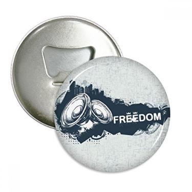 Imagem de Graffiti Street Culture Hip-Hop Abridor de garrafas com ímã de geladeira emblema multifuncional