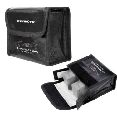 Imagem de Case de Proteção Antichamas 2 Baterias Drone DJI Mavic Air 2