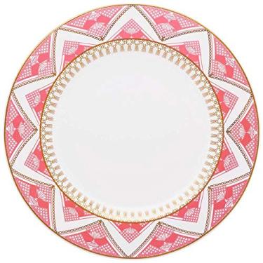 Imagem de Conjunto de 6 Pratos Rasos 28cm Flamingo Macramê SM12-9228