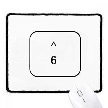 Imagem de Teclado Symbol 6 Mousepad Borda Costurada Tapete Borracha Gaming Pad
