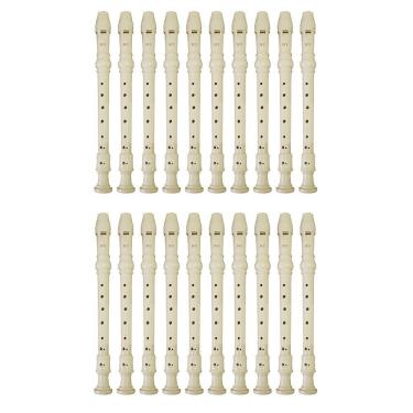 Imagem de Kit 20 Flautas Doce Germânica FL 20G New York