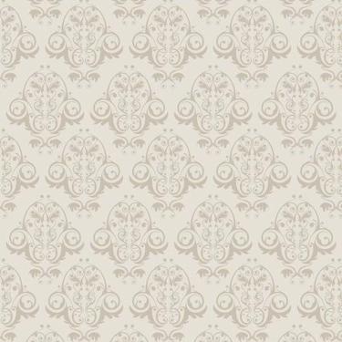 Imagem de Papel De Parede Adesivo Arabesco Em Tons De Bege/Nude - 12M