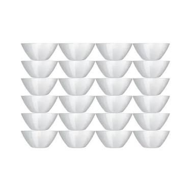 Imagem de Conjunto 6 Taças para Sobremesa Opaline 390 ml Branca em Vidro - Duralex - 13x5,5 cm