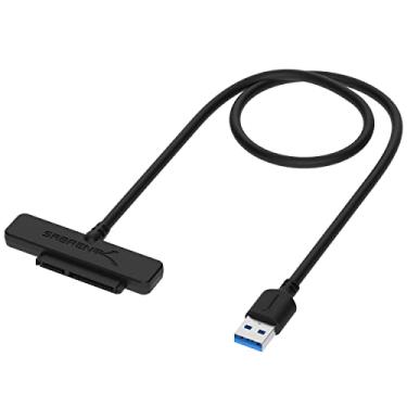 Imagem de Sabrent USB 3.0 para SSD/SATA I/II/IIIAdaptador de disco rígido de 2,5 polegadas (EC-SSHD), preto