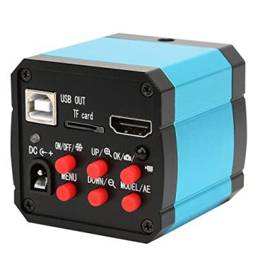 Imagem de Câmera Profissional de Microscópio Industrial USB 37MP Com Zoom Digital e Fácil Montagem, Perfeita para Microscópio Industrial (Plugue dos EUA)