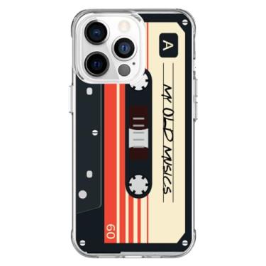 Imagem de Capa Capinha Anti Impacto para Iphone 11, 12, 13, 14, 15 e suas variações Modelo Fita Cassete (Iphone 11 Pro Max)